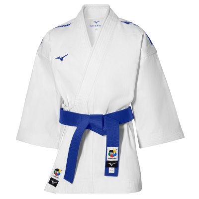 Cazadoras Mizuno Kime Embroidery Hombre Blancos - Chile M503ZYRBVJ